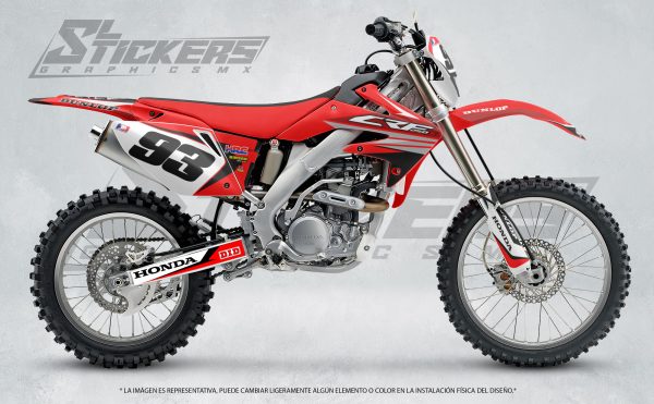 Honda CRF250X  CRF250R 2004-2009 - Image 4